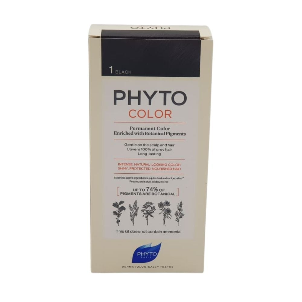 Phyto Color Permanent - 1 Black 